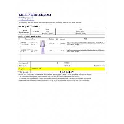BUYING SERVICE