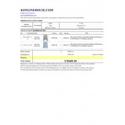 BUYING SERVICE