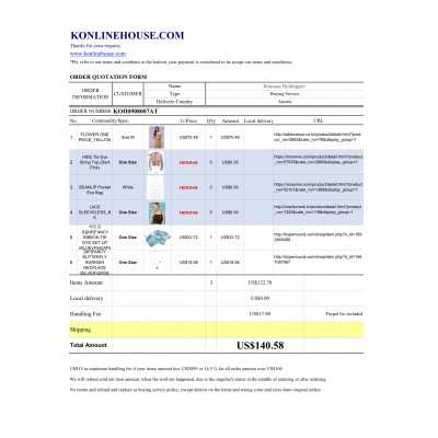 BUYING SERVICE