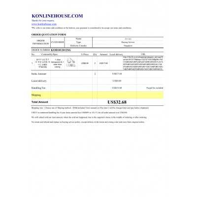 BUYING SERVICE