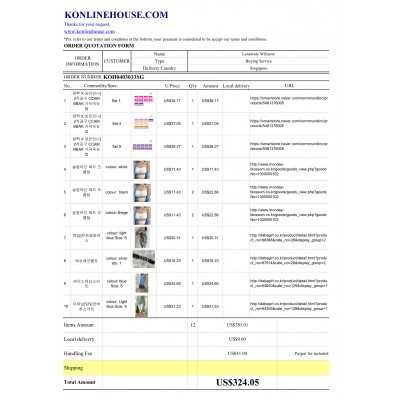 BUYING SERVICE
