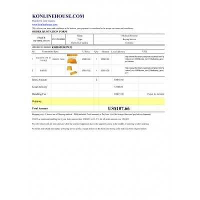 BUYING SERVICE