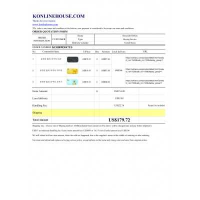 BUYING SERVICE
