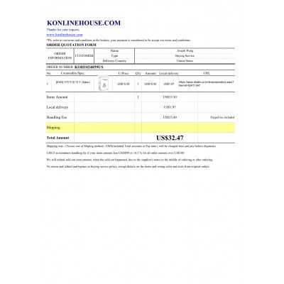 BUYING SERVICE