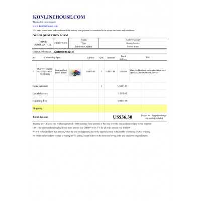 BUYING SERVICE