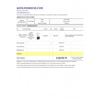 BUYING SERVICE