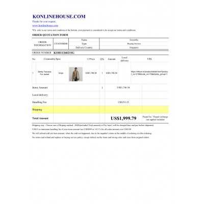 BUYING SERVICE