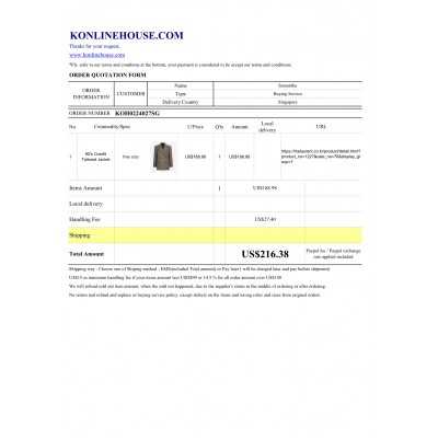 BUYING SERVICE